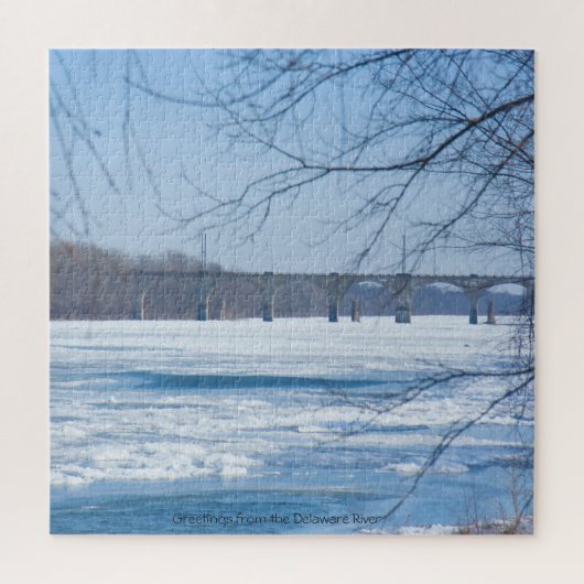 We houden van de Delaware, Jigzaag Puzzle Legpuzzel (Verticaal)