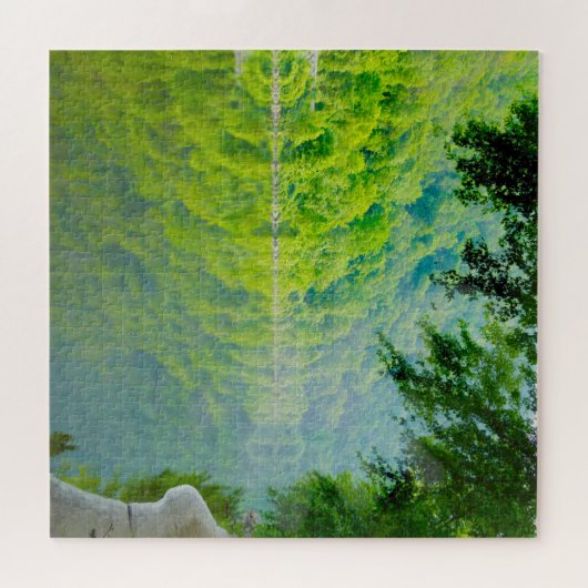 We houden van de Delaware River Legpuzzel (Horizontaal)