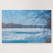 We houden van de Delaware River Legpuzzel (Horizontaal)