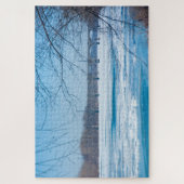 We houden van de Delaware River Legpuzzel (Verticaal)