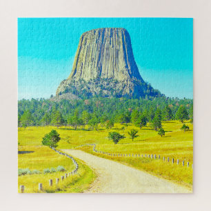 We houden van de Duivels Toren Wyoming. Legpuzzel