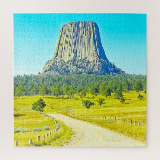 We houden van de Duivels Toren Wyoming. Legpuzzel (Verticaal)