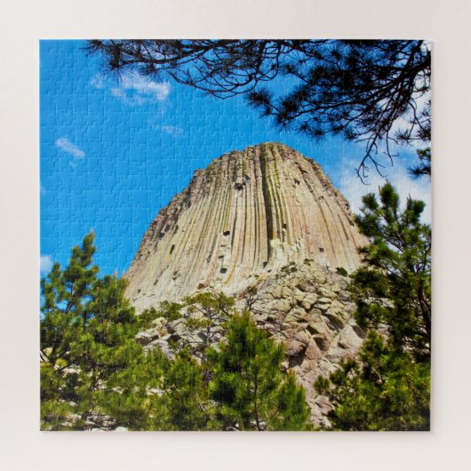 We houden van de Duivels Toren Wyoming. Legpuzzel (Verticaal)