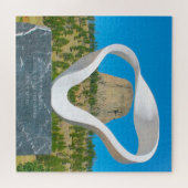 We houden van de duiveltoren. legpuzzel (Horizontaal)