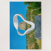 We houden van de duiveltoren Wyoming. Legpuzzel (Verticaal)