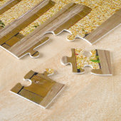 We houden van de kathedraal van de Pines New Hamps Legpuzzel (Zijkant)