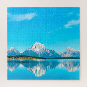 We houden van de kronkel van de Grote Teton. Legpuzzel
