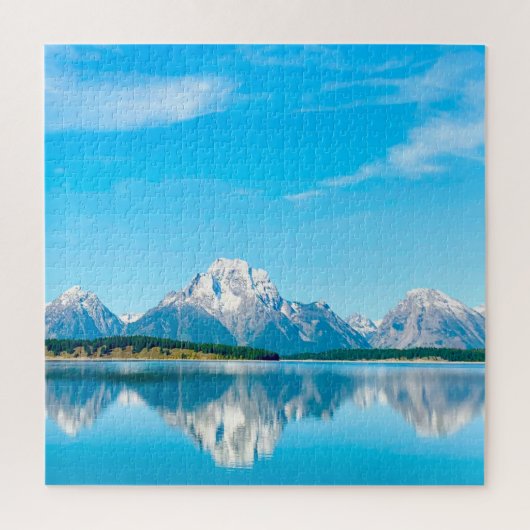We houden van de kronkel van de Grote Teton. Legpuzzel (Verticaal)
