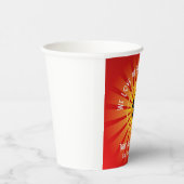 We houden van de manier waarop je roodiaat papieren bekers (Rechts)