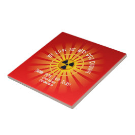 We houden van de manier waarop je roodiaat tegeltje