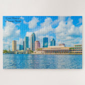 We houden van de stad Tampa Florida Jigzaag Puzzle Legpuzzel (Horizontaal)
