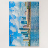 We houden van de stad Tampa Florida Jigzaag Puzzle Legpuzzel (Verticaal)