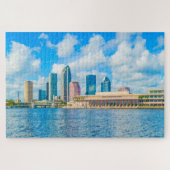 We houden van de stad Tampa Florida Legpuzzel (Horizontaal)