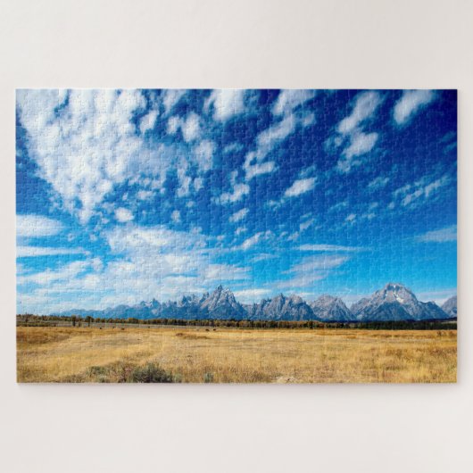 We houden van de Tetons Wyoming Legpuzzel (Horizontaal)