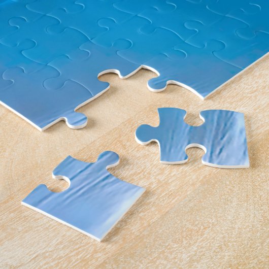 We houden van de winter in Yellowstone. Legpuzzel (Zijkant)