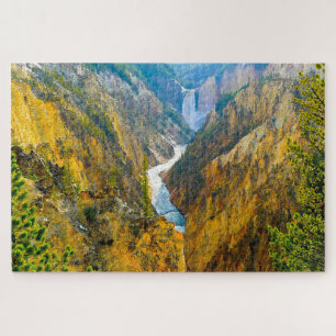 We houden van de Yellowstone River Wyoming Legpuzzel
