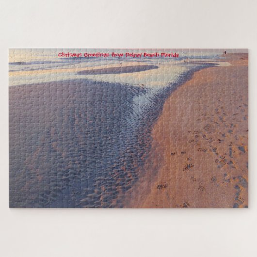 We houden van Delray Beach Florida Jigzaag Puzzle Legpuzzel (Horizontaal)