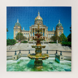 We houden van Des Moines Iowa. Legpuzzel