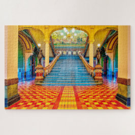 We houden van Des Moines Iowa. Legpuzzel
