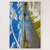 We houden van Des Moines Iowa. Legpuzzel (Verticaal)