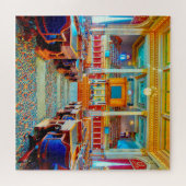 We houden van Des Moines Iowa. Legpuzzel (Horizontaal)