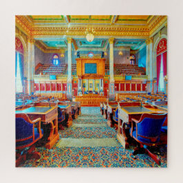 We houden van Des Moines Iowa. Legpuzzel