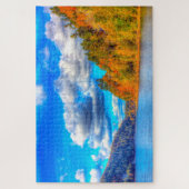 We houden van Devils Lake Wisconsin. Legpuzzel (Verticaal)