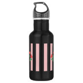 We houden van donderdag (met roze lijnen) waterfles  (Achterkant)