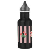 We houden van donderdag (met roze lijnen) waterfles  (Links)