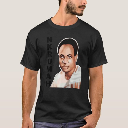 We houden van Dr Kwame Nkrumah 1 T-shirt (Voorkant)