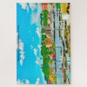 We houden van Dubuque in Iowa. Legpuzzel (Verticaal)