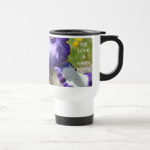 WE Houden van een GELUKKIGE BAAS! Kantoor koffieko Reisbeker