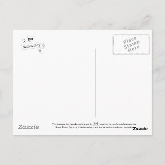 We houden van Egypte, et al Briefkaart (Achterkant)