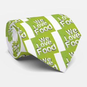 We houden van eten stropdas