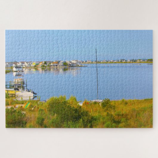 We houden van Fenwick Island Delaware Legpuzzel (Horizontaal)