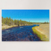 We houden van Firehole River Yellowstone Legpuzzel (Horizontaal)