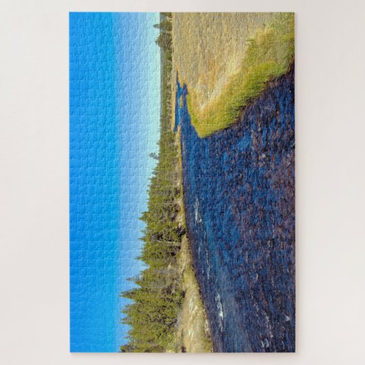 We houden van Firehole River Yellowstone Legpuzzel (Verticaal)