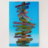 We houden van Florida Sign Posts Legpuzzel (Verticaal)