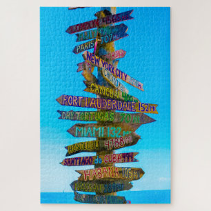 We houden van Florida Sign Posts Legpuzzel