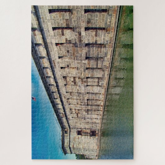 We houden van Fort Delaware Legpuzzel (Verticaal)