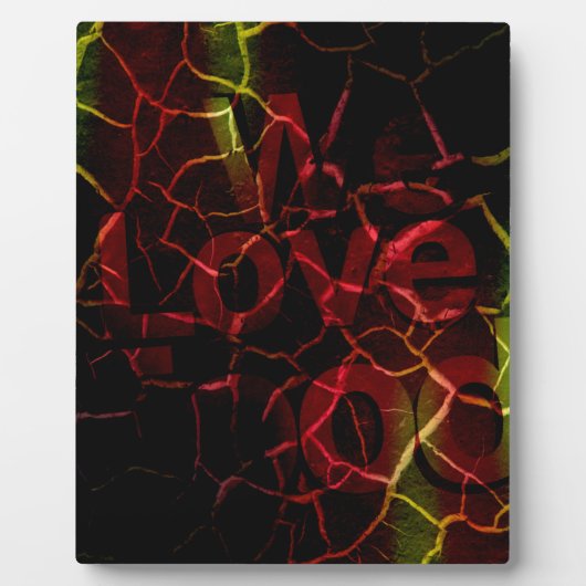 We houden van fotoplaat (Voorkant)