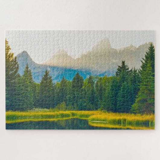 We houden van Grand Teton Wyoming Legpuzzel (Horizontaal)