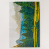 We houden van Grand Teton Wyoming Legpuzzel (Verticaal)