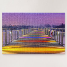 We houden van Gray's Lake in Iowa. Legpuzzel