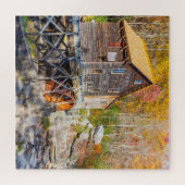 We houden van Grist Mill Virginia Legpuzzel (Horizontaal)