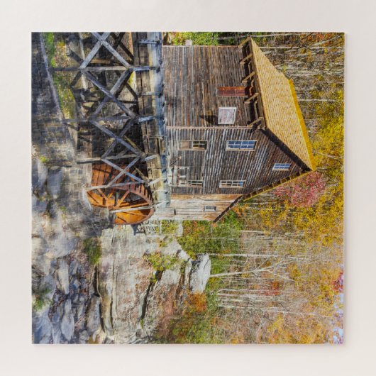 We houden van Grist Mill Virginia Legpuzzel (Horizontaal)