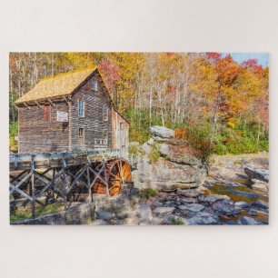We houden van Grist Mill Virginia Legpuzzel