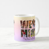 We houden van hart MIMI en voegen foto's toe Koffiemok (Voorkant rechts)