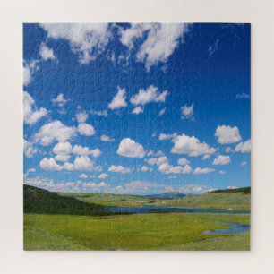 We houden van Hayden Valley Yellowstone. Legpuzzel