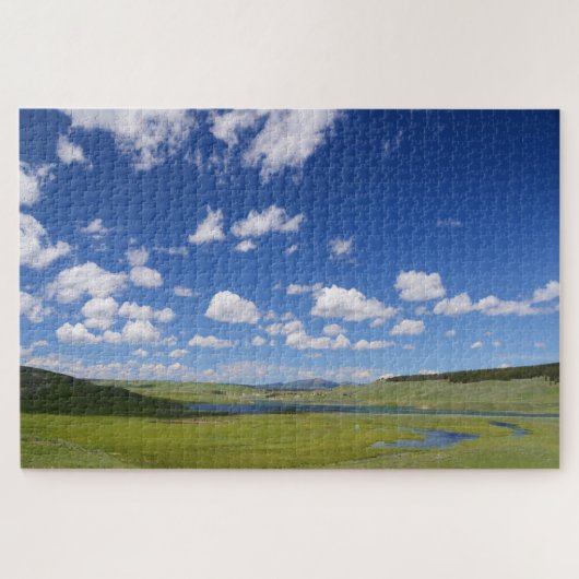 We houden van Hayden Valley Yellowstone Legpuzzel (Horizontaal)
